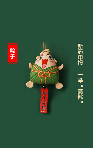 新药申报，一举高“粽”