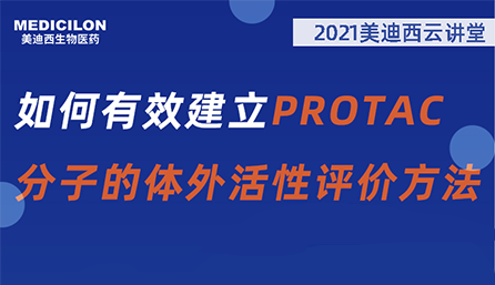 【云讲堂】：如何有效建立PROTAC分子的体外活性评价方法？
